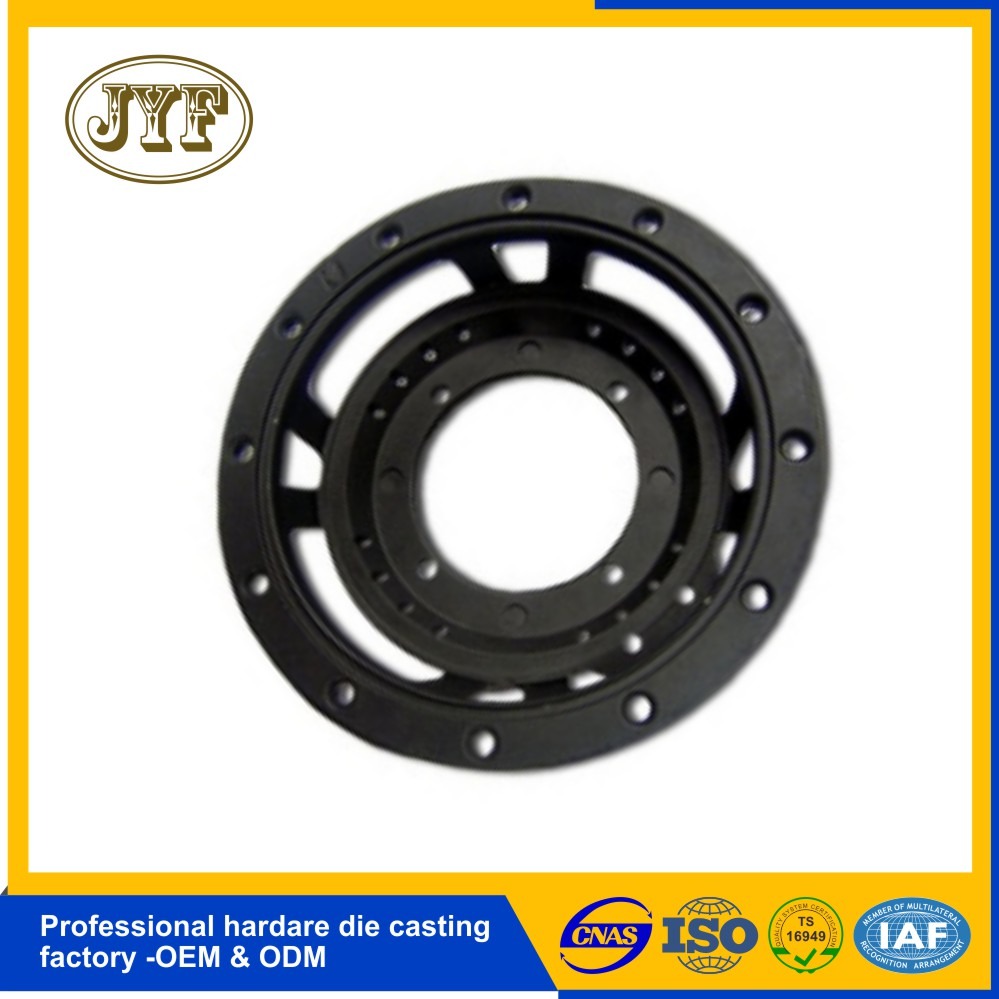 高壓壓鑄黑色電泳件 工廠專業(yè)定制 黑色電泳防護(hù)壓鑄件